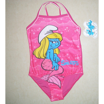 Qoo10 Smurfette Swimsuit Kids Fashion