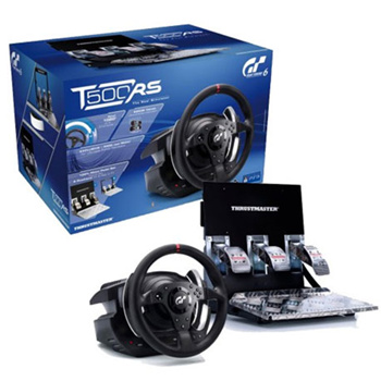 Qoo10 - Thrustmaster T500RS GT Force Wheel with Feedback PS3/PC : Computer  & Game