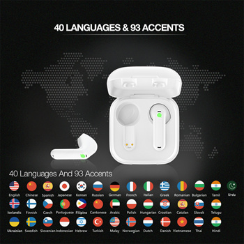 WT2 Edge Best Instant Language Voice Translator Earpiece - Timekettle  Technologies - Medium