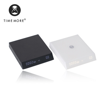 Timemore Black Mirror Basic PRO / PLUS Coffee Scale in Black and White