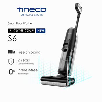 Tineco Floor ONE S6 Cordless Wet Dry Vacuum Floor Cleaner Washer Mop  All-in-One for Hard Floors, LED Display, Long Runtime, Dual-Sided Edge  Cleaning