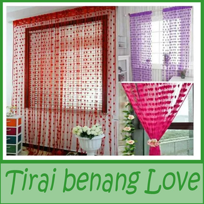 Qoo10 - Tirai benang motif love korea ( banyak pilihan 