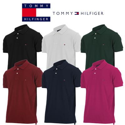 Qoo10  Tommy  Hilfiger   Basic short sleeved T shirt 6 