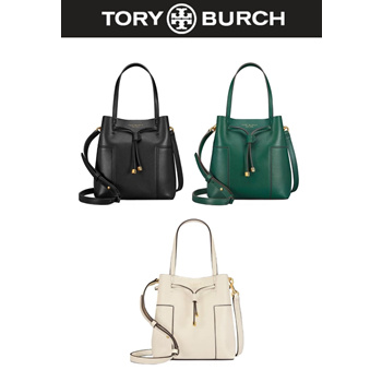 Tory Burch Mcgraw Binding Small Bucket Bag