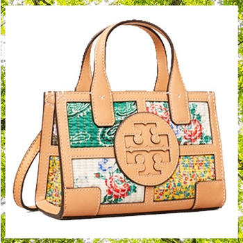 Ella printed quadrant 2025 micro tote bag