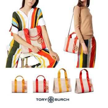 Qoo10 - Tory Burch Miller Canvas Womens Tote Bags_46428☆Mini Tote  Bags_46426☆1... : Bag & Wallet