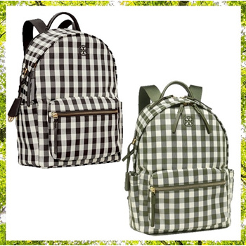 Tory burch discount gingham backpack