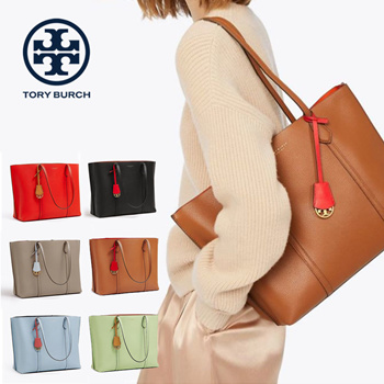 Tory Burch Perry Triple-Compartment Tote Light Umber