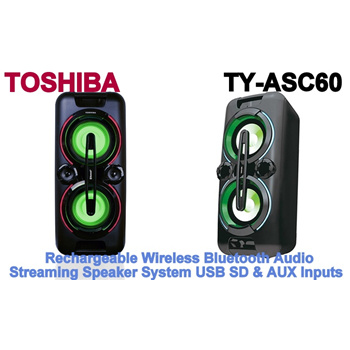 Qoo10 - Toshiba TY-ASC60 Rechargeable Wireless Bluetooth Audio