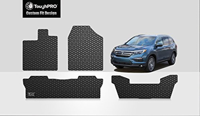 Qoo10 Toughpro Honda Pilot Floor Mats 3rd Row Mat All Weather