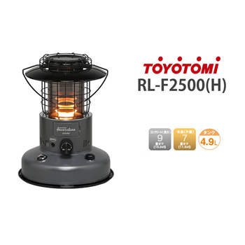 Qoo10 - Toyotomi Convection Oil Stove RL-F2500(H) Dark Gray