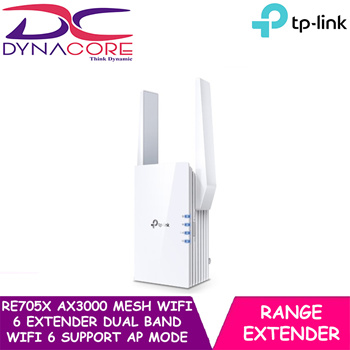 TP-Link - AX3000 Dual-Band Wi-Fi 6 Range Extender (RE705X)