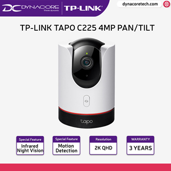 Qoo10 - DYNACORE - TP-Link Tapo C225 Pan/Tilt AI Home Security Wi