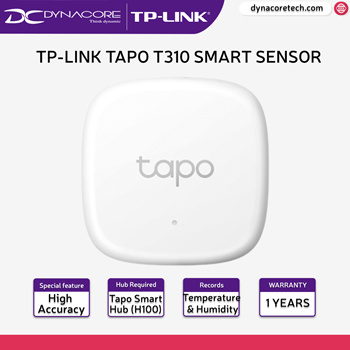 TP-Link Tapo T310 Smart Temperature/Humidity Sensor & Tapo H100