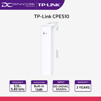 CPE510, 5GHz 300Mbps 13dBi Outdoor CPE