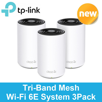 TP-Link Deco XE75 AXE5400 Wireless Tri-Band DECO XE75(3-PACK)