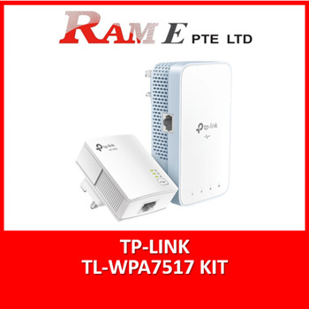 Kit Powerline TP-Link TL-WPA7517 AV1000 Gigabit AC Wi-Fi