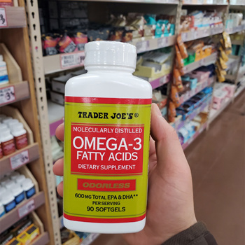 TRADER JOES 3 600MG EPA DHA 90