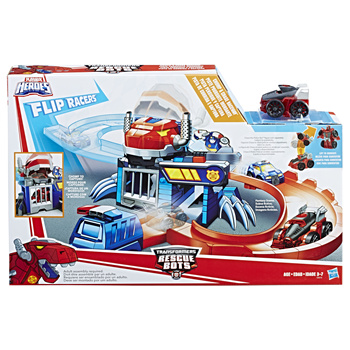 Playskool heroes transformers rescue deals bots flip racers