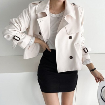 Trench coat short deals womens