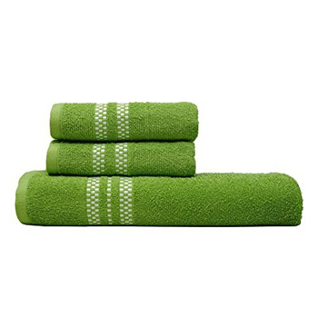 Trident Towel Set, Celebration Gifting Collection 4-Pieces Set (1 Bath Towel  for Men, 1 Lady