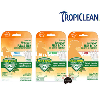 Tropiclean flea and tick spot cheap on