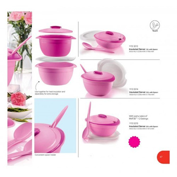 Tupperware Insulated Server (1) 3.5L With Spoon