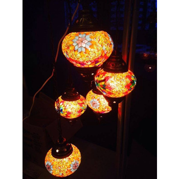 handmade turkish mosaic lamps