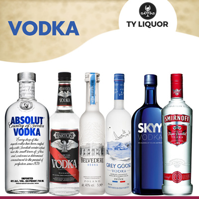 Qoo10 - [TY Liquor] PREMIUM VODKA - 750ml - Available in ABSOLUT N ...