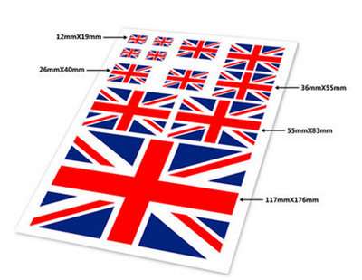 Qoo10 Uk Car Sticker 汽车国旗装饰贴英国国家国旗车贴 Automotive