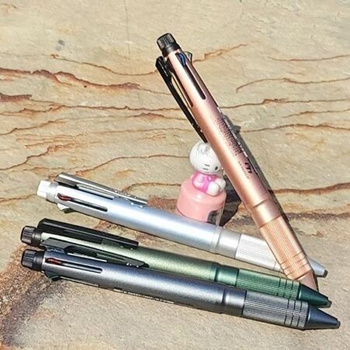 Uni Jetstream 4&1 Multi Pen - Metal Edition - 0.5mm Gun Metallic