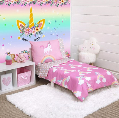 Unicorn Party Backdrop Unicorn Photo Backdrop Baby Shower Rainbow Birthday Themed Party Diy Decor