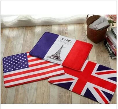 Union Jack Flag Of The United Kingdom France American Carpet Mats Bedroom Home Doormat Mat Door Mat