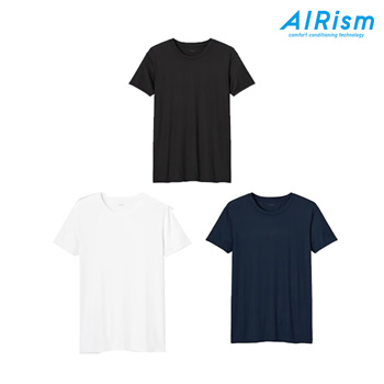 Qoo10 - Uniqlo Airism Crew Neck T-shirt Short Sleeve T-shirt 3 bundle sale  3 c : Men's Clothing