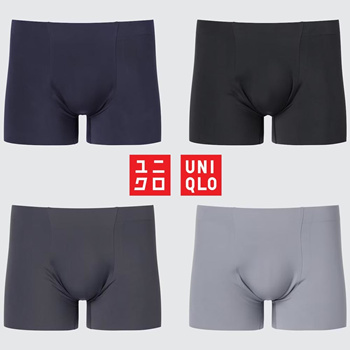 Qoo10 - Japan UNIQLO Uniqlo Airism Mens Mens Ultra Seamless Boxer Briefs :  Men's Clothing