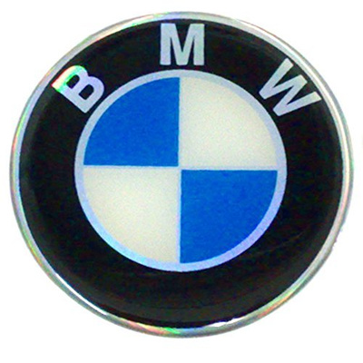 Qoo10 - (Upto) 4pcs BMW Sticker Resin Size 35mm. Emblem Decal Logo ...