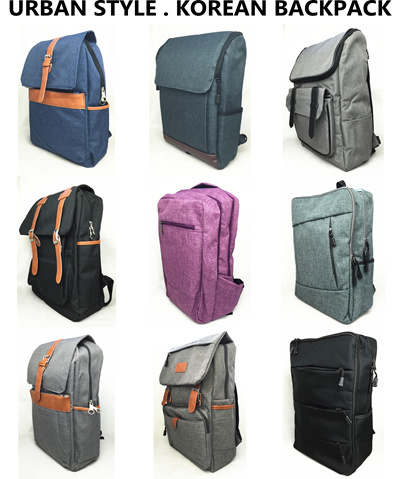 Qoo10 - ★URBAN KOREAN Style Bags★backpack/mens bag/women bag/bagpack ...