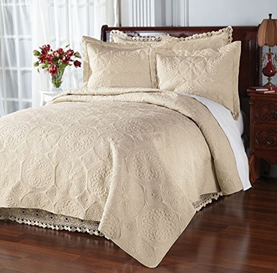 Qoo10 Usa The Paragon Matelasse Coverlet Set Soft Quilted
