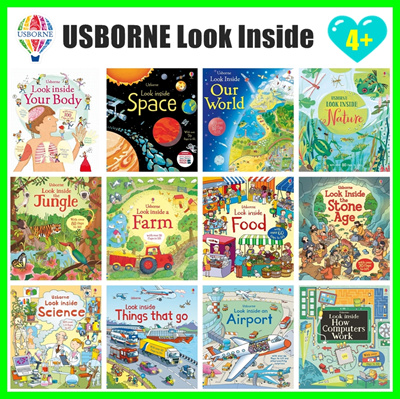 Qoo10 - ★USBORNE Look Inside★Hardcover Lift Flap Book★Children Book ...