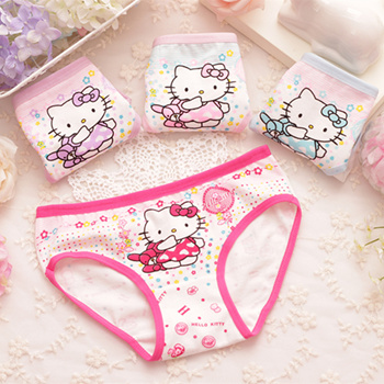 Qoo10 - 【Valora Kid】Hello Kitty Underwear/Cotton 5 pieces : Baby/Kids  Fashion