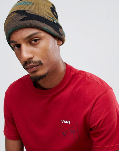 vans beanie red