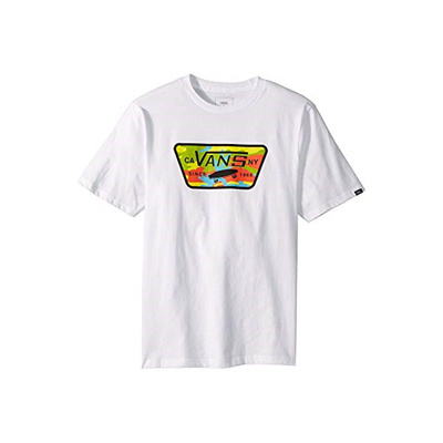 vans t shirt kids white