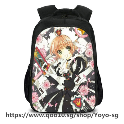 Variety Sakura Student Bag Japanese Anime Cartoon Shoulder Computer Backpack Yh87 - roblox students dedicated double zipper pen bag creative pencil case pencil case storage bag yh37