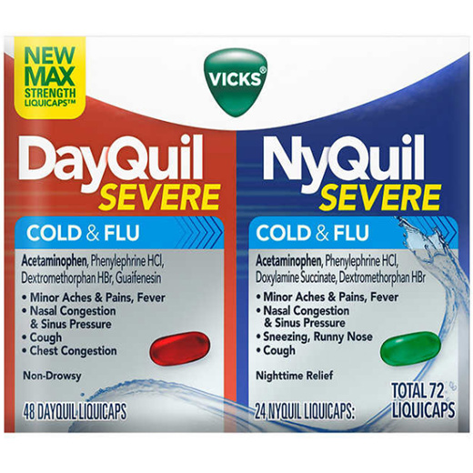 Qoo10 - VIXX Dayquil Nyquill Day and Night Comprehensive Cold Medicine ...