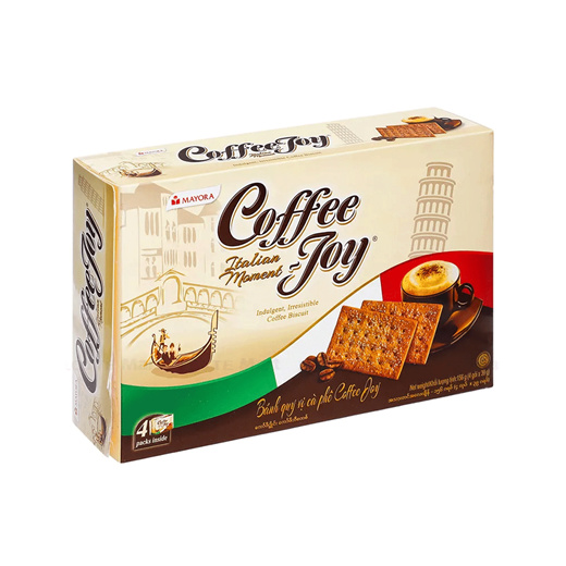 Qoo10 - Vietnamese coffee snack Majora Coffee Joy Biscuit 156g : Food