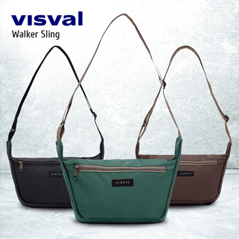 Qoo10 Visval 2L Walker Sling Bag Minimalist Bag Simplicity