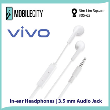 Qoo10 Vivo Vivo XE100 In ear Headphones 3.5mm Audio Jack