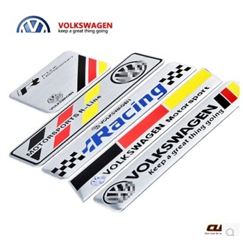 Qoo10 - Volkswagen vw car tail crystal car stickers Polo Golf 67 new  Magotan S : Automotive & Ind