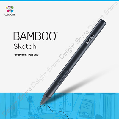 Wacomauthenticwacom Korea Bamboo Sketch Cs 610pk Stylus Pen For Iphone Ipad