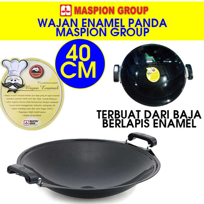 Qoo10 WAJAN  ENAMEL PANDA Peralatan Dapur